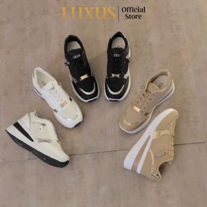 Luxus Jiwoo Sepatu Wanita Sneakers Sporty Sepatu Jalan Sepatu Hangout LX2038