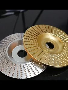 [Upgraded] Wood Carving Disc Set For 3.3/4 Inch (85/100mm) Angle Grinder With 5/8Inch/16mm Arbor Grinder Disc Wheel Attachments For Woodworking Shaping Cutting Carving Sanding Polishing