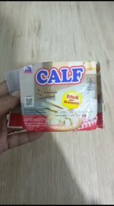 Calf cheddar cheese keju calf cheddar 200 gram