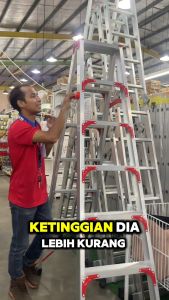 Tools king A-Frame Ladder ladder heavy duty Bearing weight 350KG foldable ladder