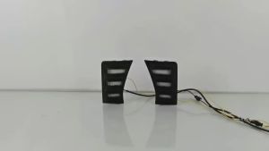 ROMADA | 2 Đèn LED Chạy Ban Ngày DRL Màu Vàng Tích Hợp Xi Nhan Cho Toyota Sequoia 2023 2024 12V Đèn Sương Mù Ô Tô Phụ Kiện Xe Hơi Chống Nước IP67