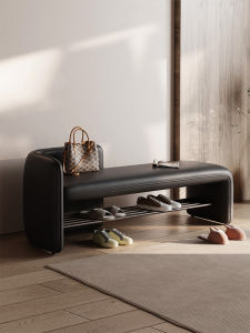 Minimalist Modern Change Shoes Rack Home Doorway Footstool Shoes Rack Hallway Storage Shoes Rack Bedroom Bed End Stool Living Room Bench