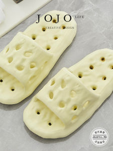 JOJOS L. PD.Bald Womens Home Slippers Thick Bottom EVA Comfortable Summer Flat Footwear Indoor Outdoor Slip-On Shoes