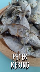 IKAN PETEK/ PEPETEK KERING/ ASIN PREMIUM: 1 KG & 100/250/500 GRAM