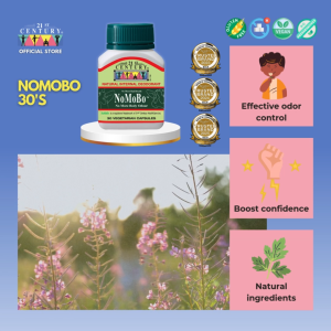 21st Century Nomobo Capsules - No More Mouth Odour & No More Body Odour