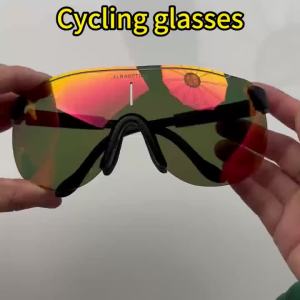 Kính Đi Xe Đạp ALBA UV400 Bảo Vệ Chống Tia UV Kính Thể Thao Câu Cá Dành Cho Nam Và Nữ Gọng Acetate Nhiều Màu Kính Bảo Hộ Xe Đạp Leo Núi