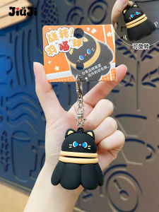 Cute Badminton Doll Keychain Fun Finger Top Spin Top Backpack Bookbag Decor Couple Satchel Bag Pendant Stress Relief Toy