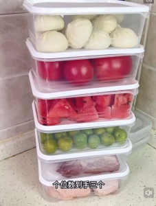 กล่องเนื้อแช่แข็งใสขนาด350มล. กล่องเก็บของแช่แข็งผลไม้ปิดผนึกกรอบเกรดอาหารอเนกประสงค์