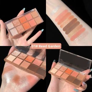 MONLEYTA | Matte & Shimmer Eyeshadow Palette for Students