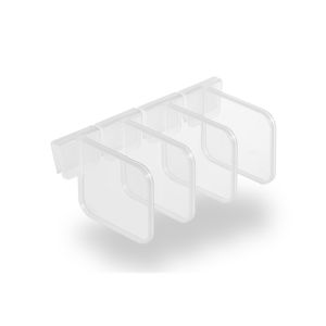 ตู้เย็น PP แบ่งช่อง การปรับแต่ง ชั้นวางจัดระเบียบเครื่องสำอางสำหรับตู้เย็น