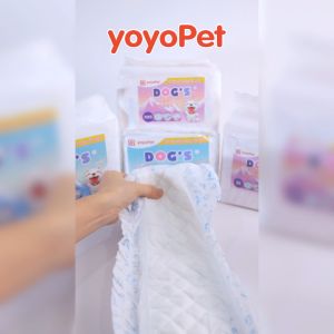 yoyopet :  Dog diapers แพมเพิสสุนัขตัวเมีย แพมเพิสสุนัขตัวผู้ ผ้าอ้อมสุนัข ผ้าอ้อมน้องหมา เเพมเพิสสุนัข เพศผู้ เพศเมีย ผ้าอนามัยสุนัข