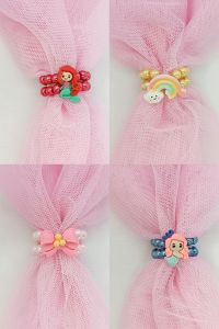 (COD) Ring Hijab Anak // Bros Mutiara Kolong Jilbab Cute Clay Bayi Anak Lucu Hiasan Kerudung Baby Kids