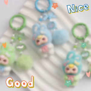 Baby Three Bộ Sưu Đáng Yêu Treo Balo Chìa Khóa Qùa Tặng Bạn Bè Người Yêu Hoạt Hình Sang Trọng Búp Bê Móc Khóa Ngọt Ngào Dễ Thương Túi Mặt Dây Chuyền