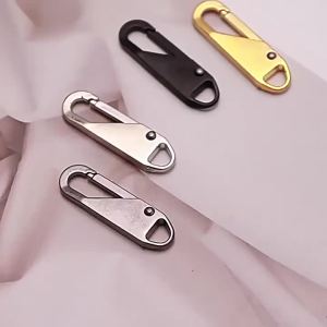 EELHOE | 4/8 Pcs Zipper Slider Puller Detachable Instant Repair Kit DIY Sewing Replacement Clothing Luggage Purses Universal Zipper