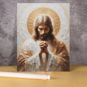 Jigsaw Puzzle Holy Sacred Jesus Christian Religious Portrait For Adults Peaceful Family Fun Great Relaxing Brain Teaser Gift