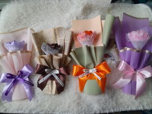Satin Flower Bouquet