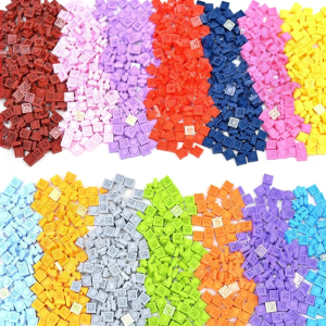 Low Profile 1x1 LEGO 3024 Small Brick QR Code Mosaic Pixel Art Component