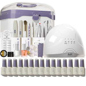 Kasi | Bộ Dụng Cụ Làm Nail Cho Sử Dụng Tại Nhà Và Chuyên Nghiệp Bao Gồm Sơn Gel và Đèn Chữa