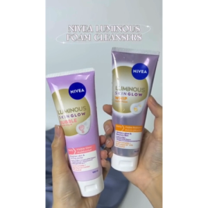 NIVEA Luminous Bubble Foam Cleanser 100ml / Face Cleanser / Face Care / Skin Care/ Pencuci Muka