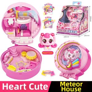 QIMIAOMENGKE | Girls Shiny Silver Dream Hut Toy