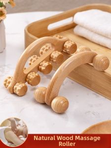 WUUJIA+ | Muscle Relaxation Wooden Roller Massager