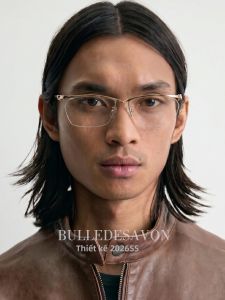 BULLE DE SAVON | Gọng Kính Bán Mắt Rắn Siêu Nhẹ Titanium Bảo Vệ Ánh Sáng Xanh & Có Kính Cận