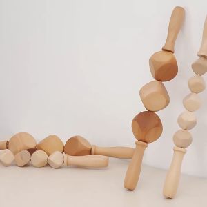 Wooden Therapy Massager for Lymphatic Drainage Anti Cellulite Maderoterapia Body Sculpturing Massage Roller Guasha Sets
