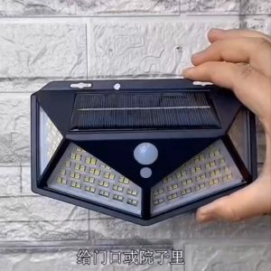 DNV - LAMPU SOLAR CELL 100 LED LAMPU TAMAN QUTDOOR 100 LED