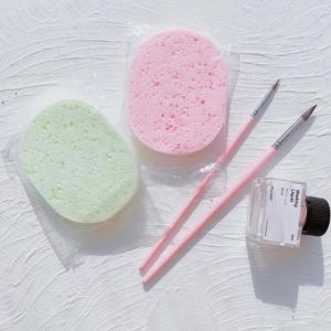 Macaron Color Painting Sponge Art Supplies Gouache/Acrylic Paint Pen Wipe Portable Sketching Art Material Paint Sponges Tools 热销新款 品质保证