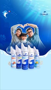 Xịt mũi cá heo cam vàng Stérimar Pháp chai 100ml cho bé. Date 1/2026 - Sweet Baby House