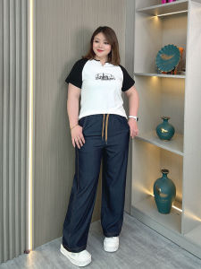 Slimming Summer Thin Denim Pants High Waist Straight Leg Drapey Tencel Loose Fit Womens plus Size Casual High Waist Jeans