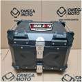 Box Pannier Omega 45L import alumunium box motor touring adventure HITAM. 