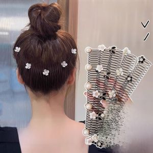 Invisible Hair Clips for Women Back of Head Hair Organizer Frizz Fix Hair Bands Hair Accessories Hairdressing Tools