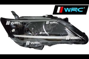 Toyota Camry ACV50 2012 - 2014 Lexus Design Double Projector Dynamic Led Headlamp With Signal Running + Demon Eyes