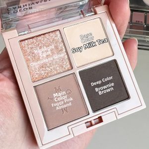 MGL Firework Eyeshadow Palette Matte Portable Affordable for Students Beginners Womens Cosmetic Eye Shadow Makeup Tool
