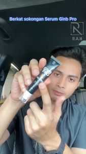 GINB PRO 20ml Serum lebatkan janggut misai jambang dan bulu kening / hair gain serum help grow beard and eyebrow / BEARD OIL MINYAK JANGGUT