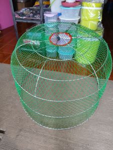 สุ่มไก่ สุ่มไก่เหล็ก สุ่มเหล็ก5ขา ขนาด95×73เซน