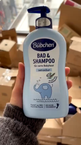 Sữa tắm gội thuần chay cho bé từ sơ sinh Bubchen Bad & Shampoo 400ml