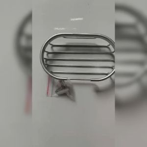 RAK KM OVAL BASKET 93MMX160MM ALUMINIUM TEMPAT SABUN BATANG ALUMINIUM SOAP BASKET MODEL GI6116-8 PREMIUM QUALITY