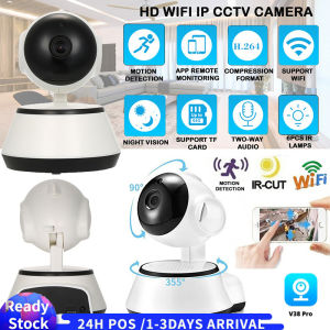 【Malaysia Ready Stock】CCTV V380 Pro Q6 HD Indoor PTZ Baby Monitor Wireless Wifi CCTV Camera Surveillance Cam 1080P HD IR Night Vision Two-way intercom Smart Wifi Camera