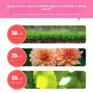 Universal Three-In-One Composite Fertilizer for Home Use Flower Care Specialized in Growing Flowers And Blooming Plants