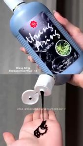 LADY LOOK | Minyak Rambut Urang Aring 60ml untuk Rambut Hitam Bercahaya dengan VIT A & F