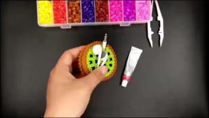 Bộ 1000 Hạt Sắt 5mm Dành Cho Trẻ Em Làm Đồ Thủ Công DIY Ghép Hình Hạt Hama Hạt Perler Chất Lượng Cao Đồ Dùng Thủ Công Sáng Tạo