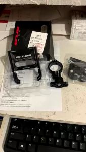 GUB P30 Original Holder Hp Motor Dudukan Ponsel Aluminium Aloy Breket Holder Handphone Motor