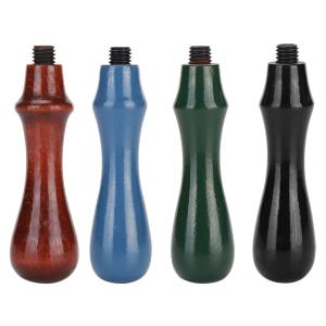 [Hàng Mới] tem sáp niêm phong Retro dụng cụ đồ thủ công giáng sinh Thiệp mời đám cưới Tay cầm bằng gỗ thông dụng