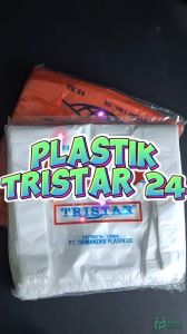 Kantong Plastik Tristar Lebar 24 Kresek Packing 100 pcs