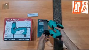 NRT-PRO F-304 E Mesin Staples Paku Tembak Listrik Electric Tacker Gun Nailer Nail F304E