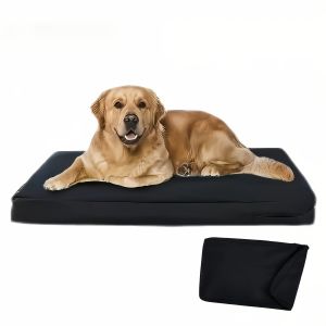 Zippered Dog Bed Cover Removable and Washable Pet Bed Cover UV Snow and Windproof Doubles As A Mattress Protector