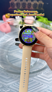 Morein R2 Smartwatch IP68 Waterproof Jam Tangan Smartwatch 1.39inci Touch Screen Bluetooth Call Health Monitoring 100+ Sports Mode Fitness Tracker