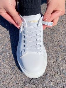 2 Chiếc/1 Cặp Dây Giày Dây Giày Bằng Kim Loại Khóa Nam Châm Mới Khóa Từ Phụ Kiện Giày Bộ Dụng Cụ Giày Thể Thao AF1 Dây Buộc Kim Loại Có Khóa